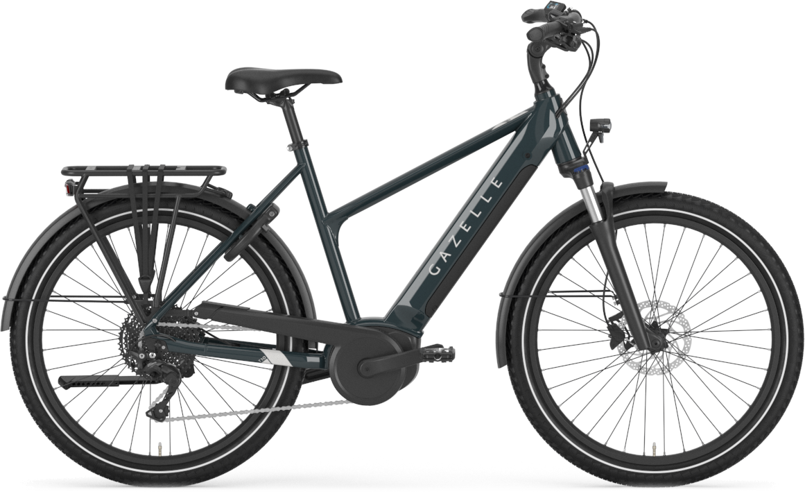 Gazelle Medeo T10 HMB Dame 2025 – Pine Greengloss