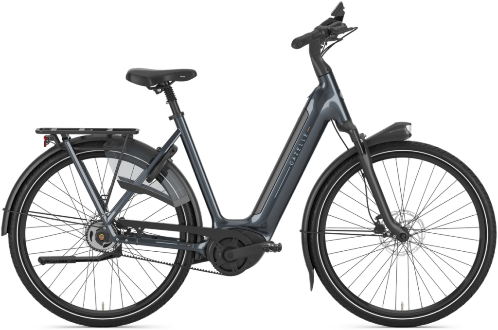 Gazelle Arroyo C5 HMB Elite Dame 2026 – Anthracite Grey – populær elcykel anmeldt af Elcykel-eksperten