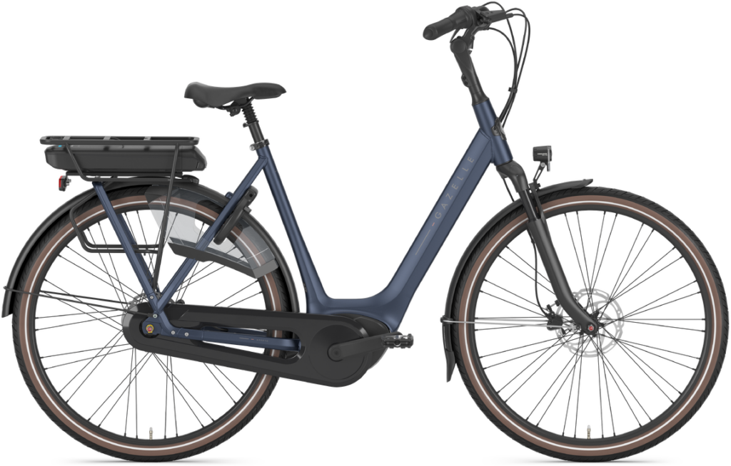 Gazelle Arroyo C8 HMB Dame 2026 – Saturn Blue – populær elcykel anmeldt af Elcykel-eksperten