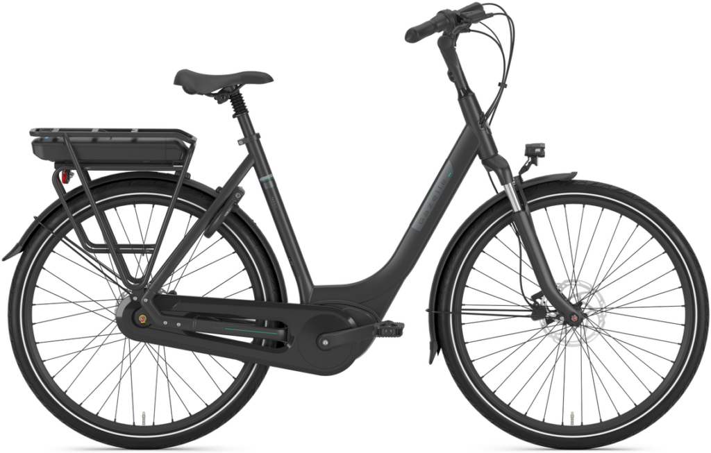 Gazelle Paris C8 HMB Dame 2026 – Black – populær elcykel anmeldt af Elcykel-eksperten