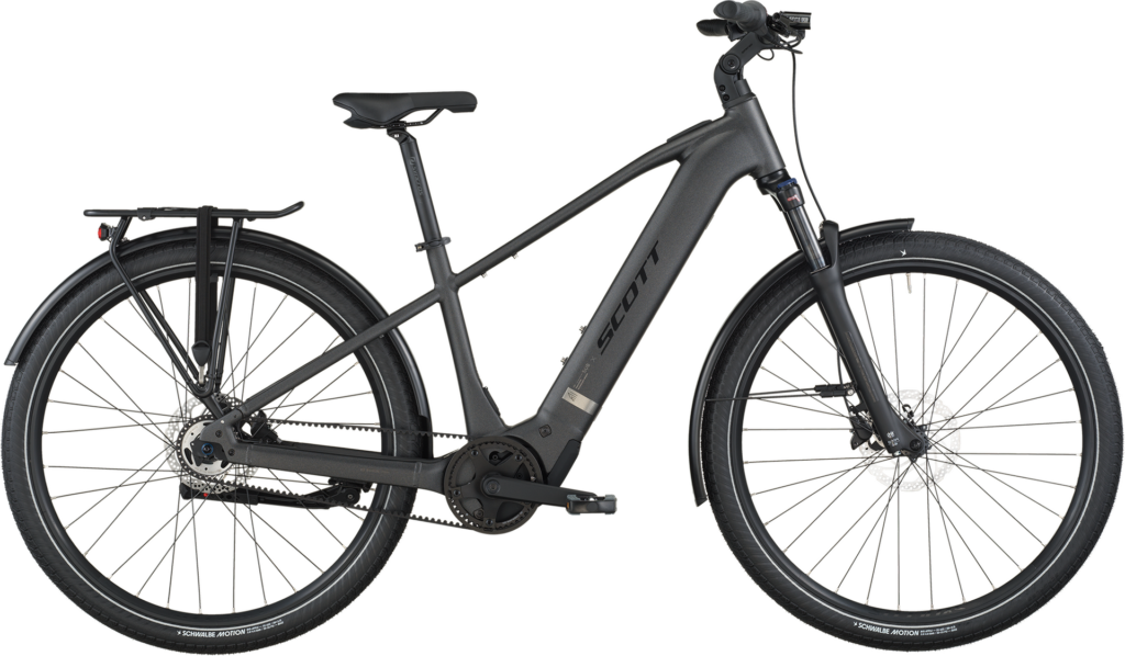 Scott Sub Tour eRIDE 30 2026 – Midnight Grey – populær elcykel anmeldt af Elcykel-eksperten
